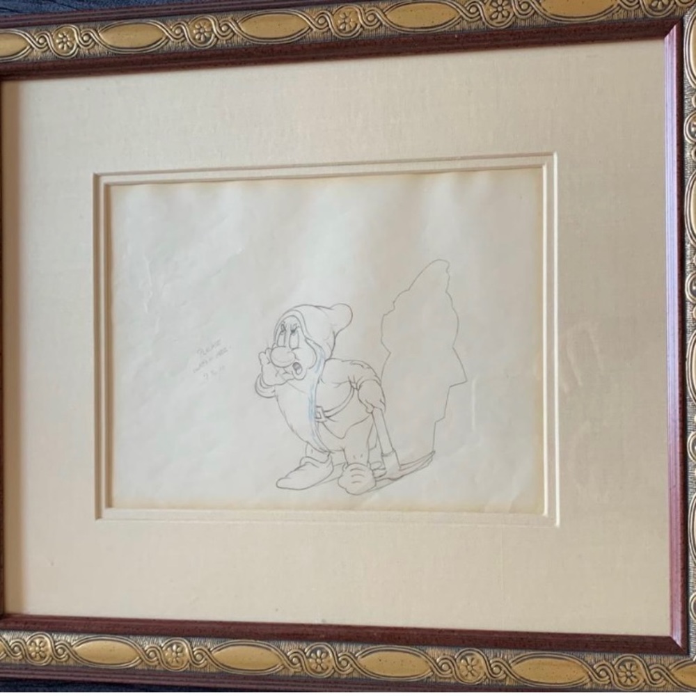 Hand made black castle seven dwarfs special drawing